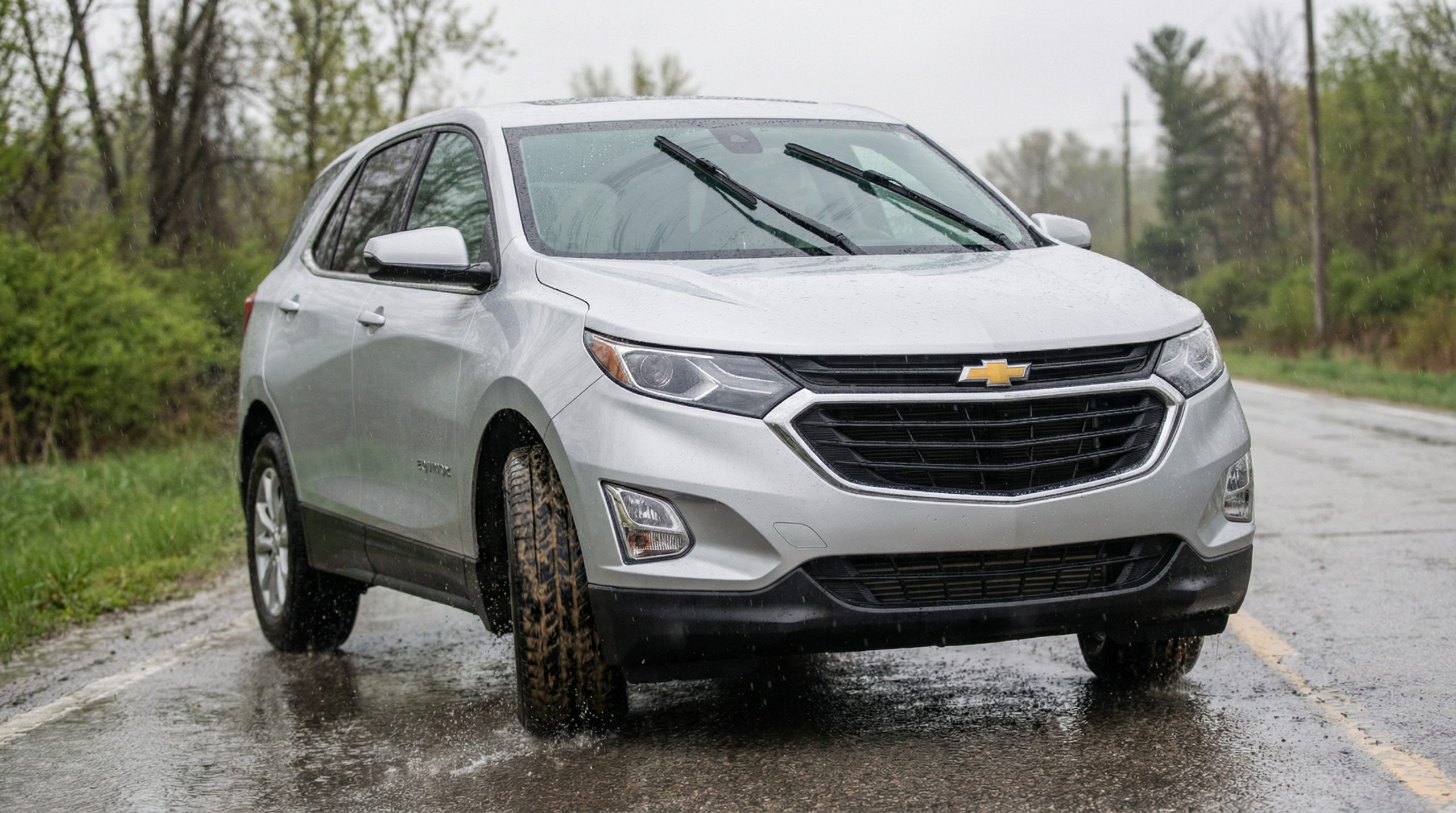 Chevrolet Equinox windshield wiper and tire maintenance in Hemet.