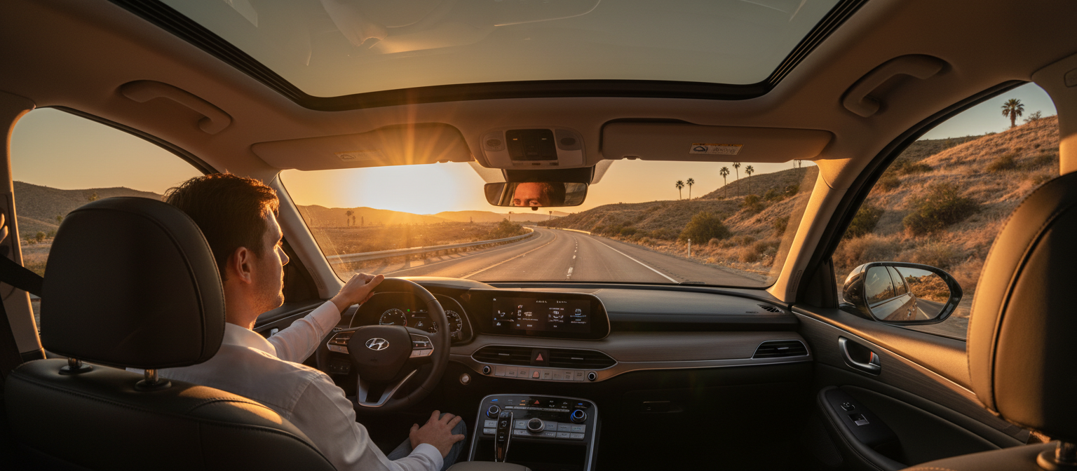 Hyundai Tucson interior comfort features for Hemet commuters.