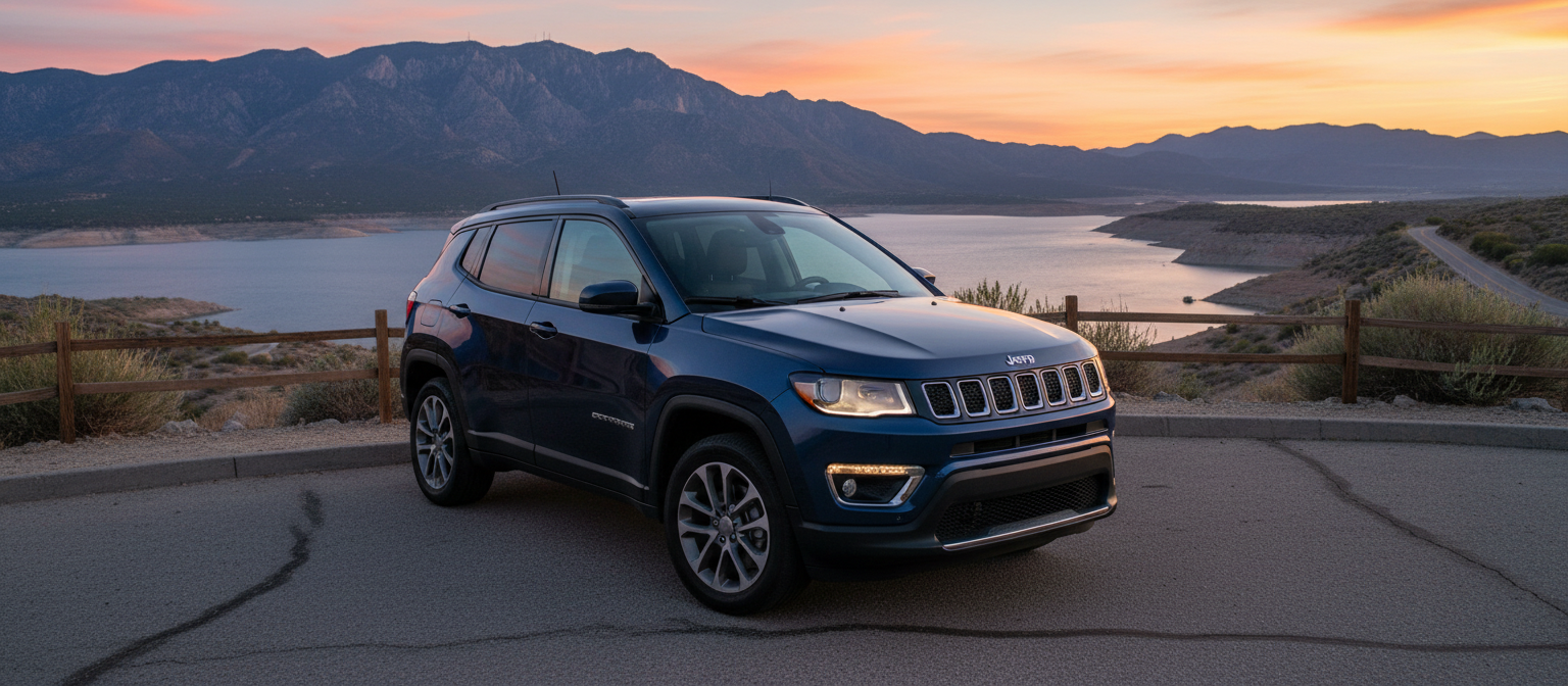Jeep Compass interior comfort and smooth ride quality for Hemet commuters.