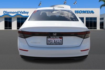 2023 Honda Accord EX w/o BSI