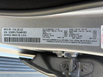 2020 RAM 1500 Laramie