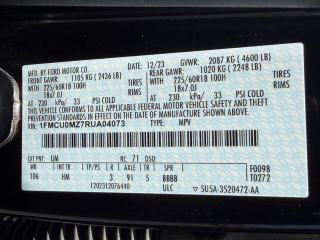 2024 Ford Escape ST-Line