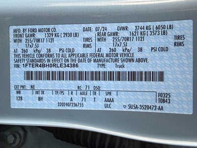 2024 Ford Ranger XL
