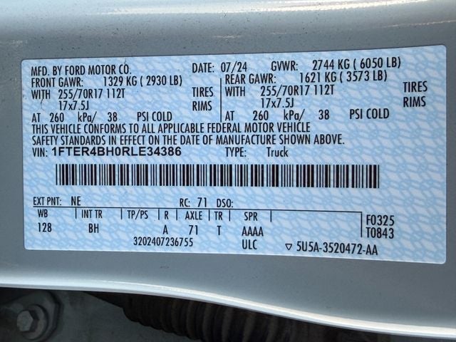 2024 Ford Ranger XL