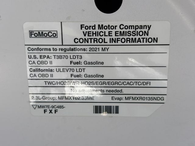 2021 Ford Ranger XL