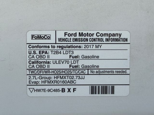 2017 Ford F-150 XLT