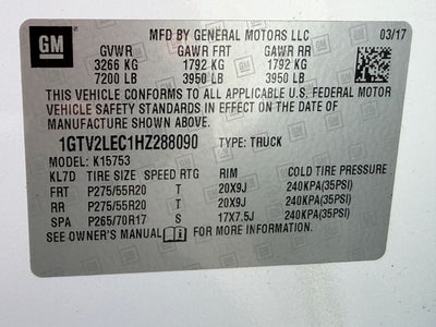2017 GMC Sierra Base