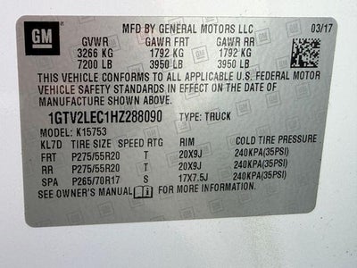 2017 GMC Sierra Base