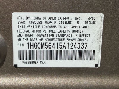 2005 Honda Accord LX 2.4
