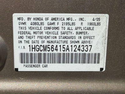 2005 Honda Accord LX 2.4