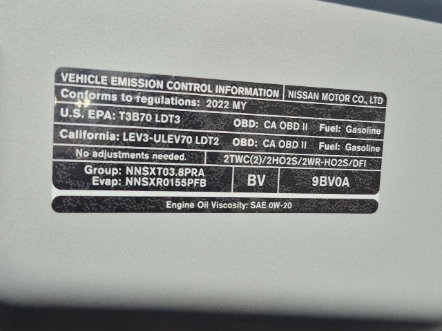 2022 Nissan Frontier PRO-X