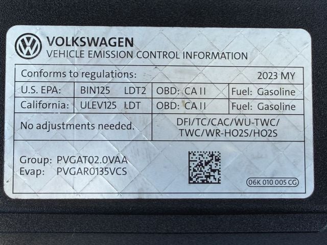 2023 Volkswagen Atlas 2.0T SE