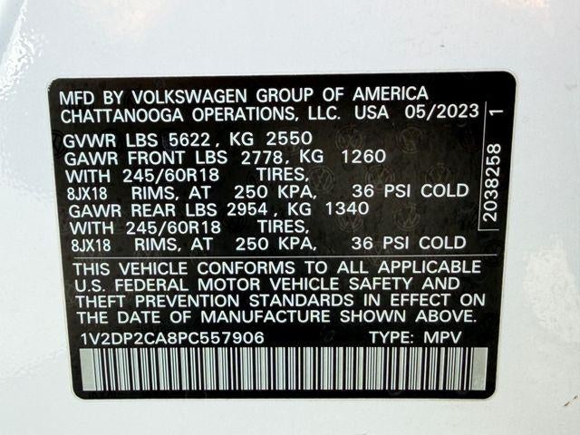 2023 Volkswagen Atlas 2.0T SE