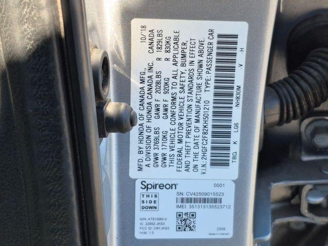 2019 Honda Civic Sport