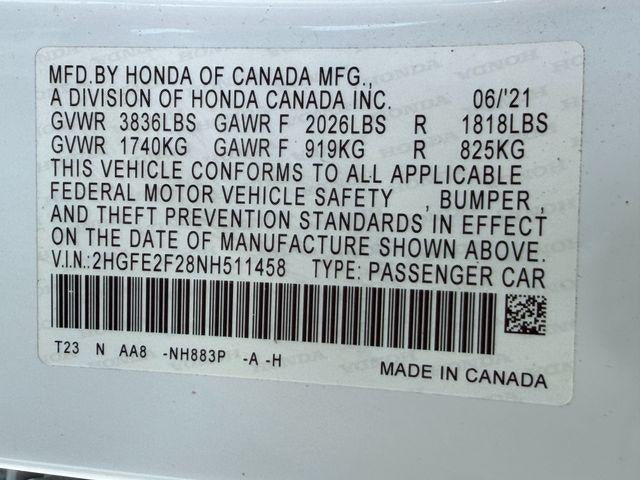 2022 Honda Civic LX