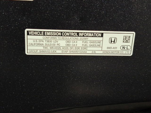 2025 Honda Civic Sport