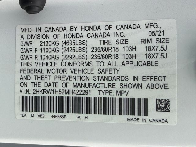 2021 Honda CR-V EX