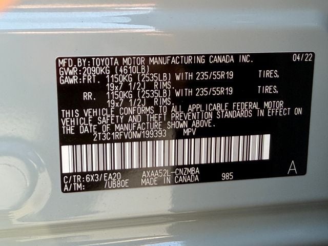 2022 Toyota RAV4 XLE Premium