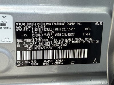 2025 Toyota RAV4 LE