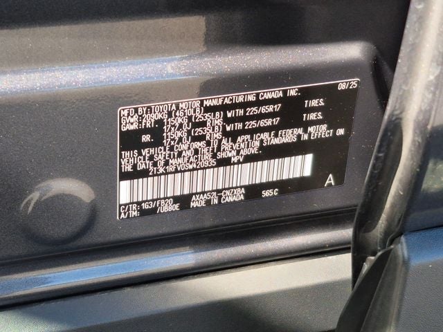 2025 Toyota RAV4 LE