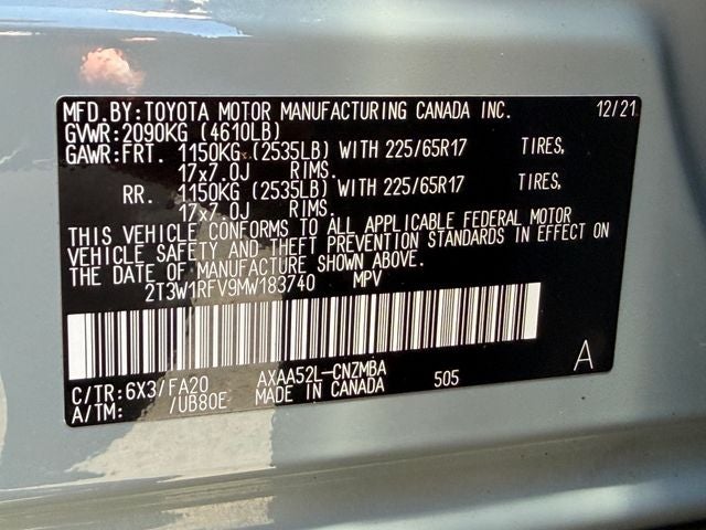 2021 Toyota RAV4 XLE