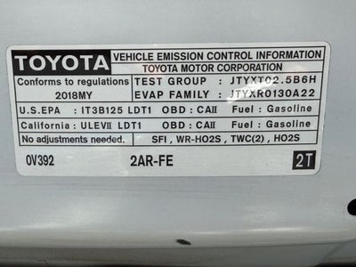2018 Toyota RAV4 LE