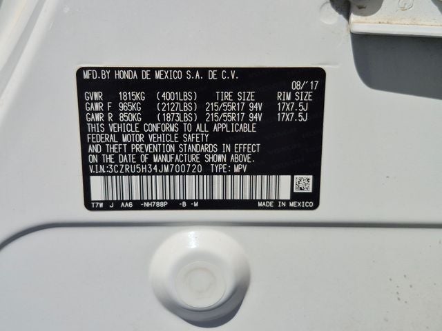 2018 Honda HR-V LX