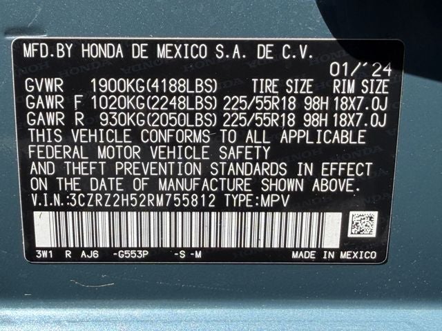2024 Honda HR-V Sport