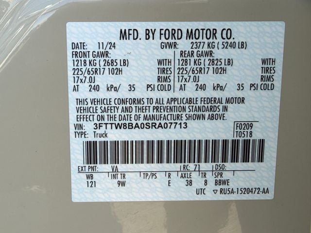 2025 Ford Maverick XL