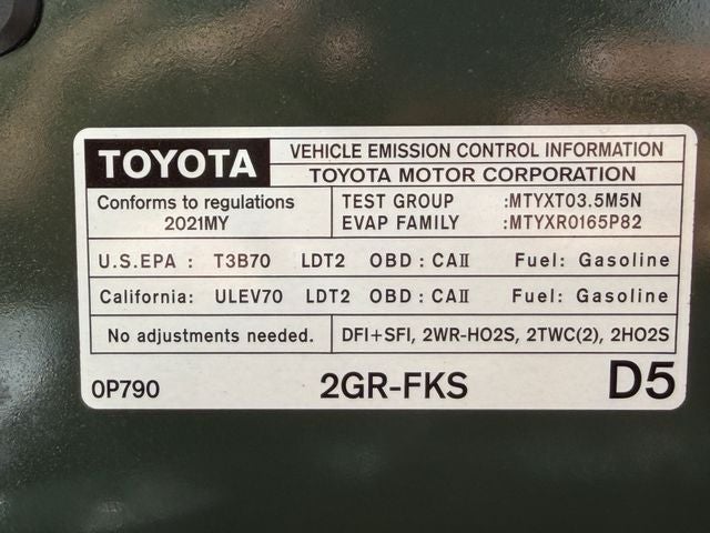 2021 Toyota TACOMA TRD SPORT TRD Sport V6