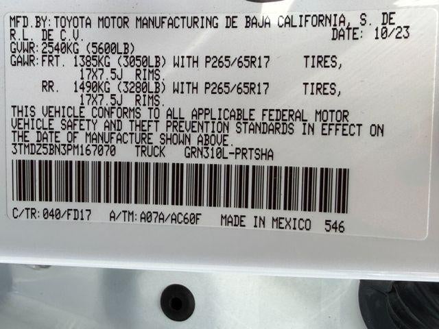 2023 Toyota Tacoma TRD Sport V6