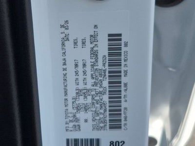 2026 Toyota Tacoma SR5