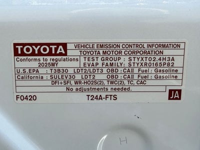 2025 Toyota Tacoma SR5