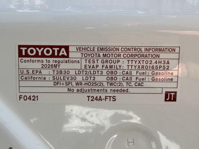 2026 Toyota Tacoma SR5