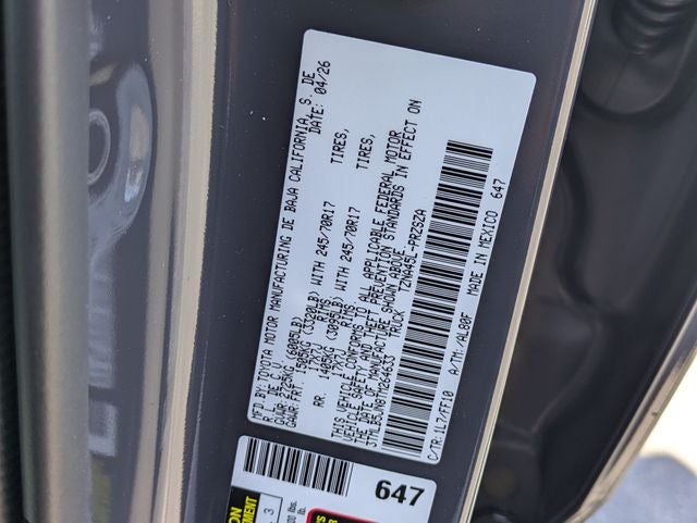 2026 Toyota Tacoma SR5