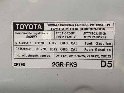 2021 Toyota Tacoma TRD Pro V6