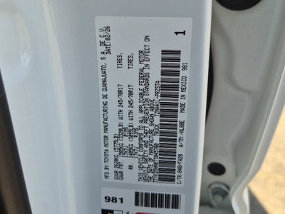 2026 Toyota Tacoma SR