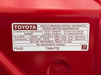 2026 Toyota Tacoma SR