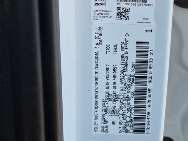 2025 Toyota TACOMA SR SR