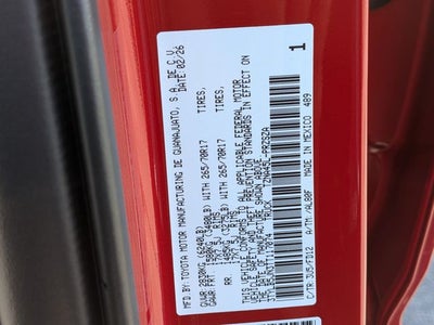 2026 Toyota Tacoma TRD Off-Road