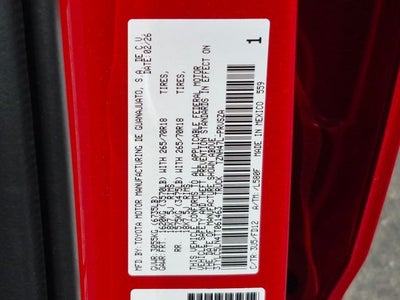 2026 Toyota Tacoma i-FORCE MAX TRD Off-Road i-FORCE MAX