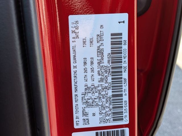 2026 Toyota Tacoma i-FORCE MAX TRD Off-Road i-FORCE MAX