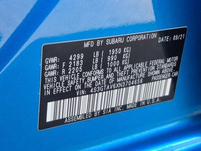 2022 Subaru Impreza Premium