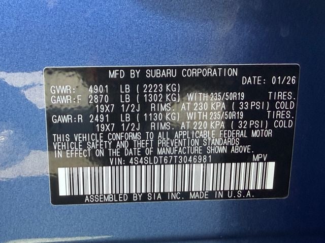 2026 Subaru Forester Touring
