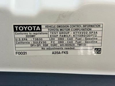 2019 Toyota Camry SE