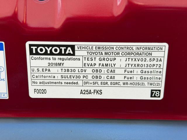 2018 Toyota Camry LE