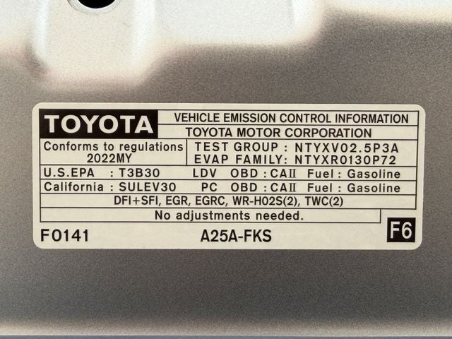 2022 Toyota Camry LE