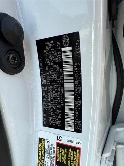 2023 Toyota CAMRY LE