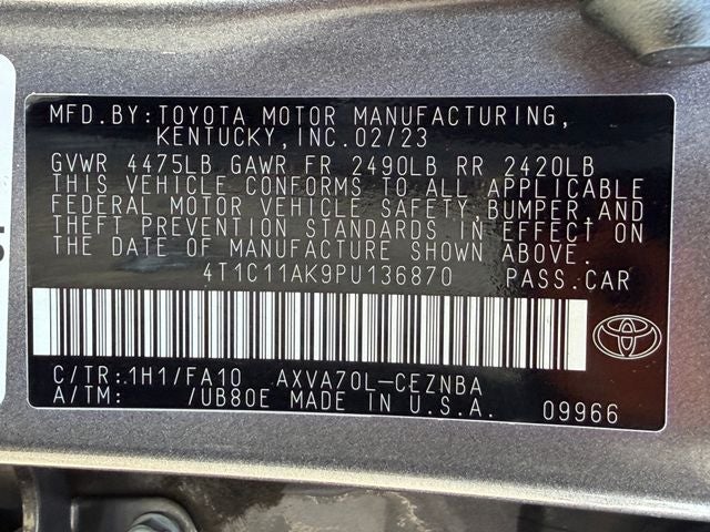 2023 Toyota Camry LE
