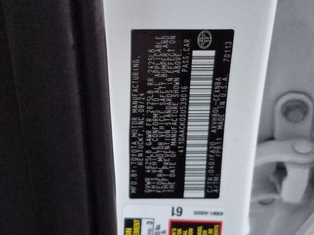 2025 Toyota CAMRY LE